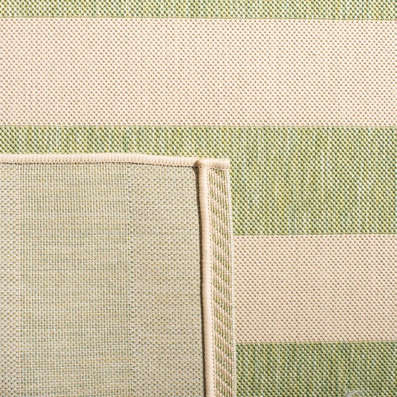 Highland Dunes Bridgeman Performance Striped Rug