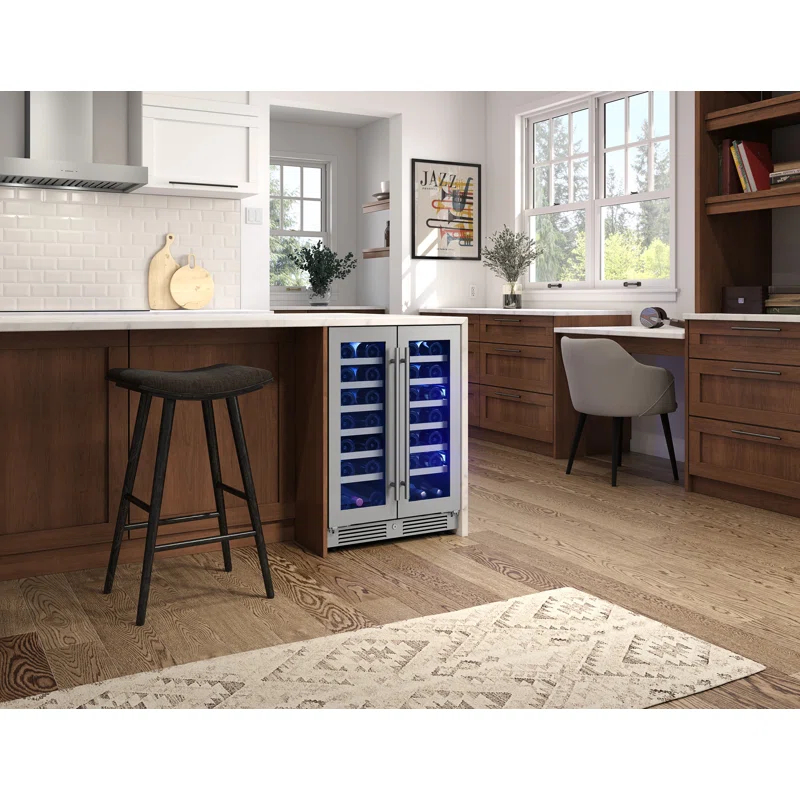 Zephyr Presrv 24" 42-Bottle Dual Zone Wine Cooler