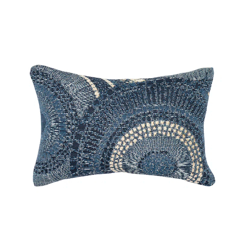 Liora Manne Marina Abstract Indoor/Outdoor Throw Pillow