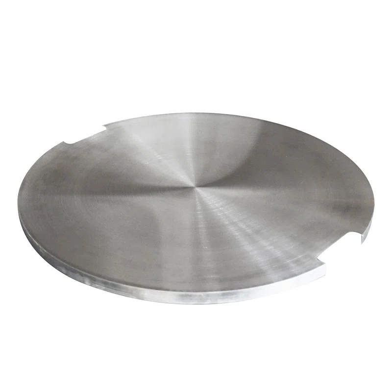 Round Stainless Steel Fire Pit Lid