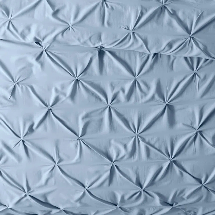 Becky Cameron Pinch Pleat Textured Duvet Cover Set