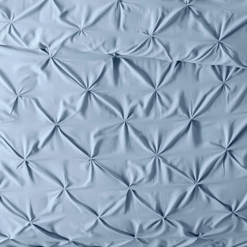 Becky Cameron Pinch Pleat Textured Duvet Cover Set
