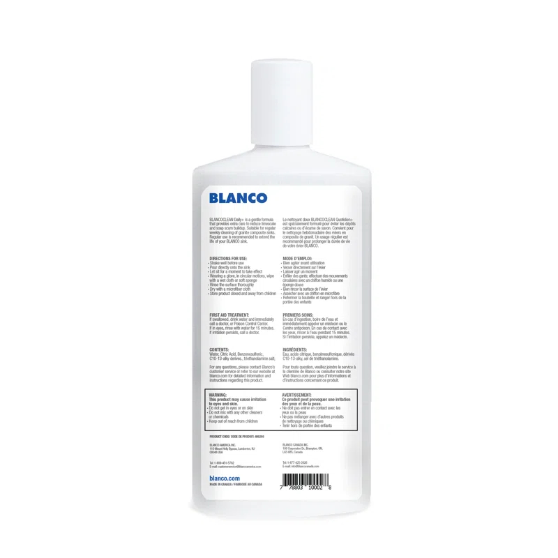 Blanco 406200 BlancoClean Silgranit Sink Cleaner