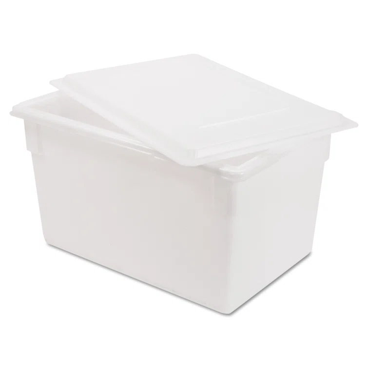 Rubbermaid Commercial Products Rubbermaid Commercial Products 21.5 Gallons Rectangle Plastic Food Storage Container (Set of 2)