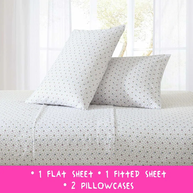Betsey Johnson Betsey Johnson Printed Novelty Sheet Sets