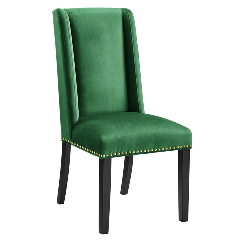 Modway Modway Baron Performance Velvet Dining Chairs - Set of 2