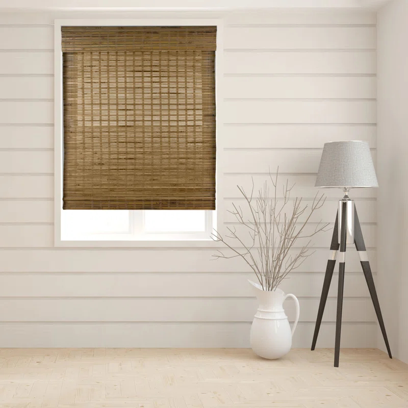 Dali Native Sheer Bamboo Roman Shades