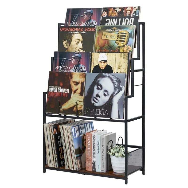 Rebrilliant 5-Tier Vinyl Record Storage Stand