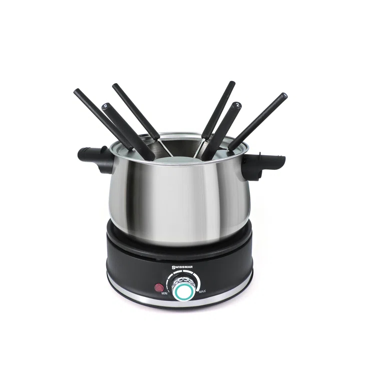 Swissmar Arolla 10 Piece Electric Fondue Set