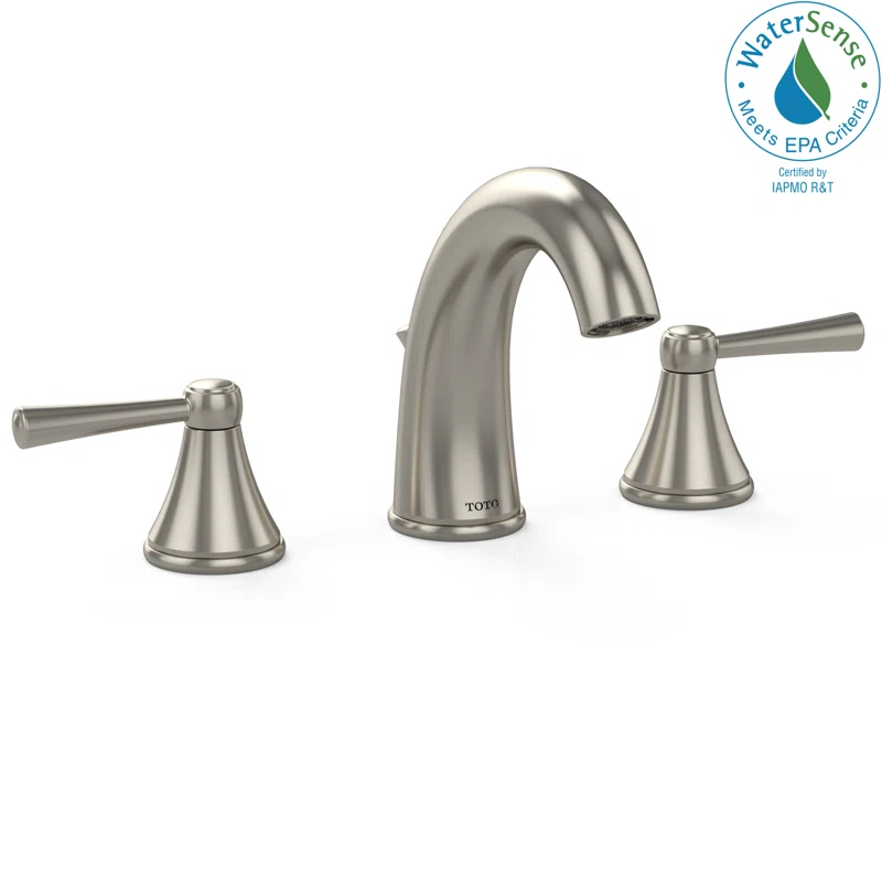 Silas® Widespread Bathroom Faucet with Drain Assembly
