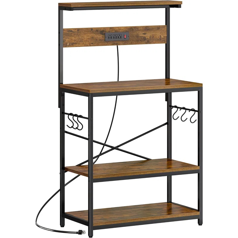 Quintano 31.5'' Baker's Rack with Microwave Compatibility