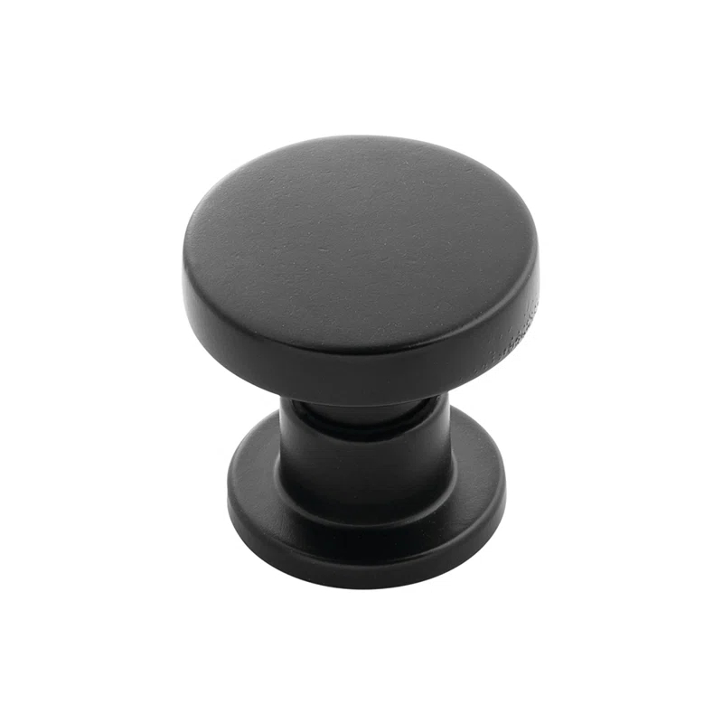 Belwith Keeler Urbane Collection Knob 1-1/4 Inch Diameter Satin Nickel Finish