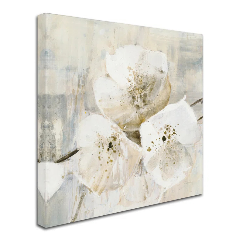 Trademark Fine Art " Elegance III Greige " by Albena Hristova