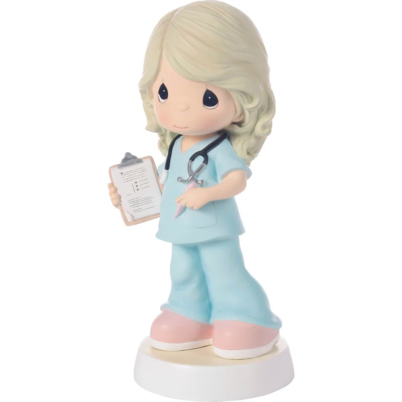 Precious Moments Precious Moments Superhero In Scrubs Nurse Figurine