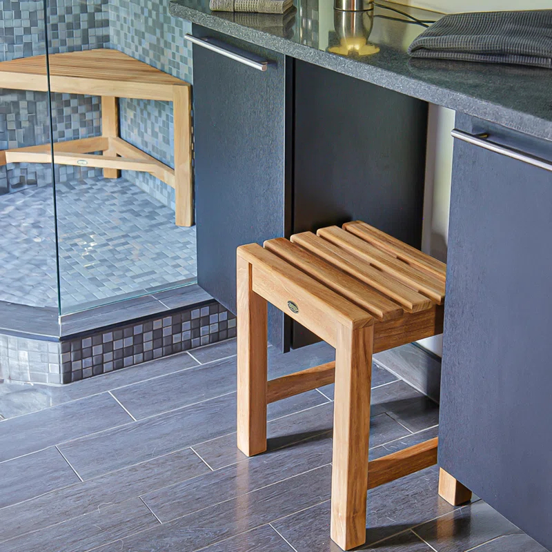 Teak Shower Bench