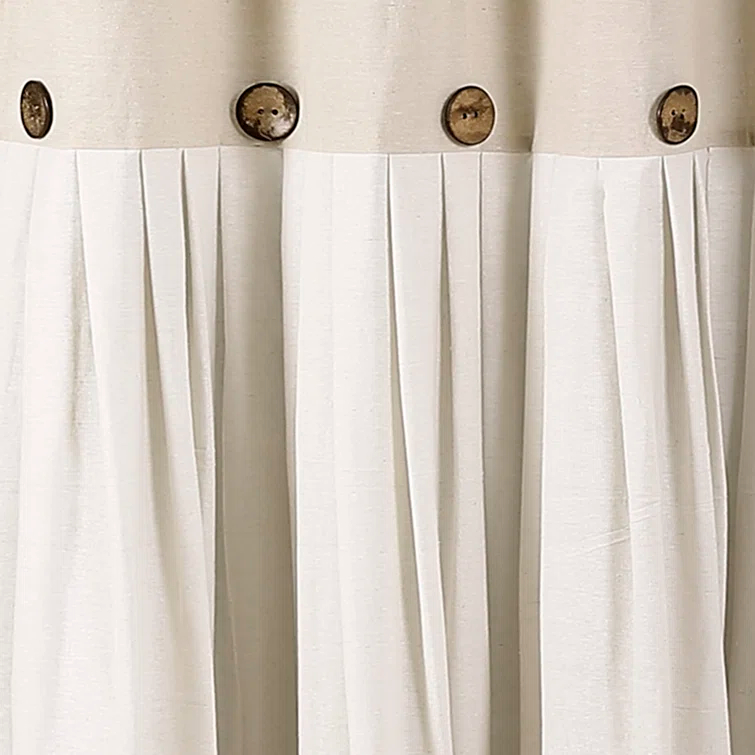 Lush Decor Beckham Shower Curtain
