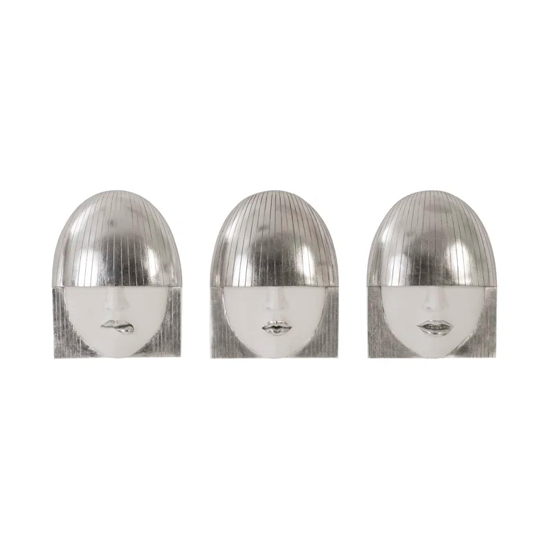 Phillips Collection Fashion Faces Wall Décor (Set of 3)