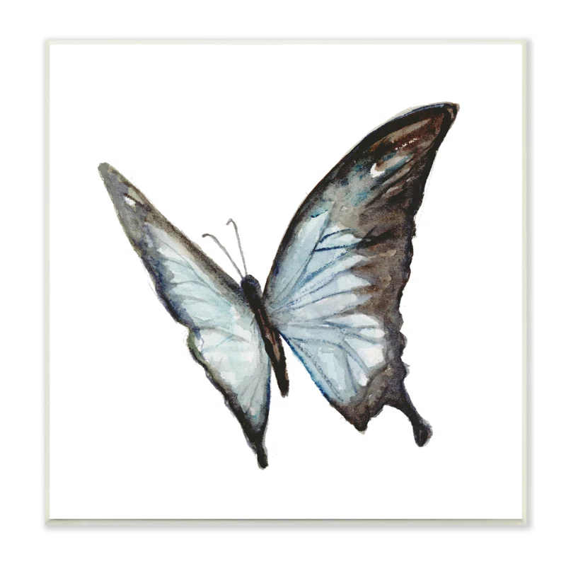 Stupell Industries " Ulysses Butterfly Children's Nursery Insect " by Fox Hollow Studios