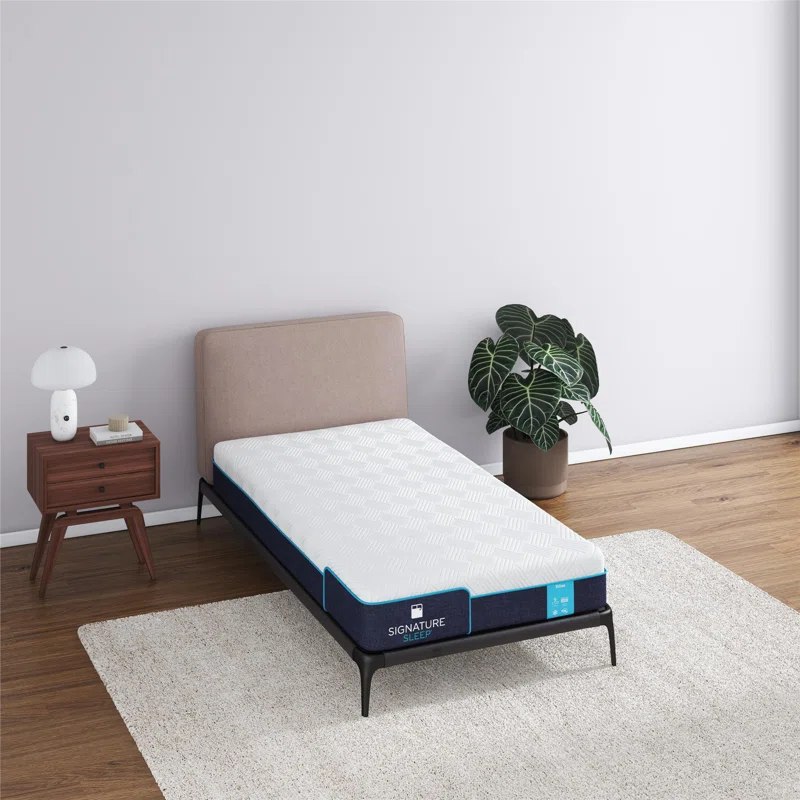 Signature Sleep Bliss Charcoal Cool Gel Memory Foam Mattress