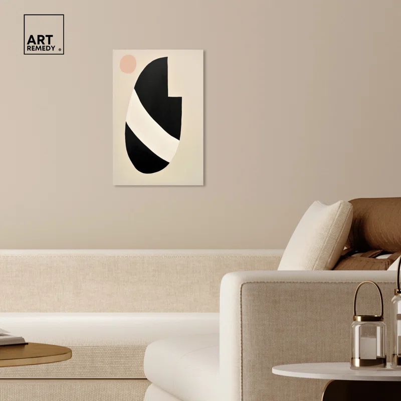 Art Remedy Universe Band Abstract Shapes Trendy Wall Art by Art Remedy