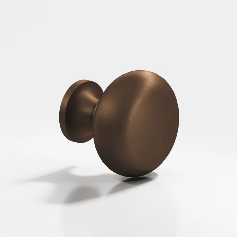 Colonial Bronze Round Cabinet Knob