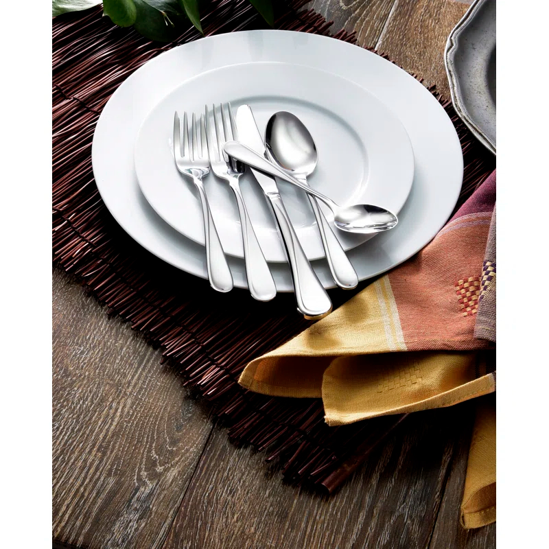Oneida Oneida Flight 45 Piece Everyday Flatware Set, Service For 8