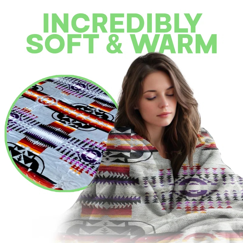 Machine Woven Throw Blanket