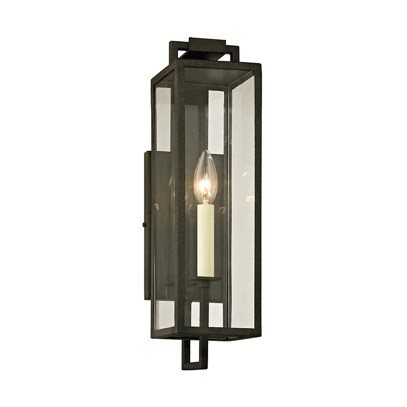 Judy Outdoor Sconce - Black / 16.5"H