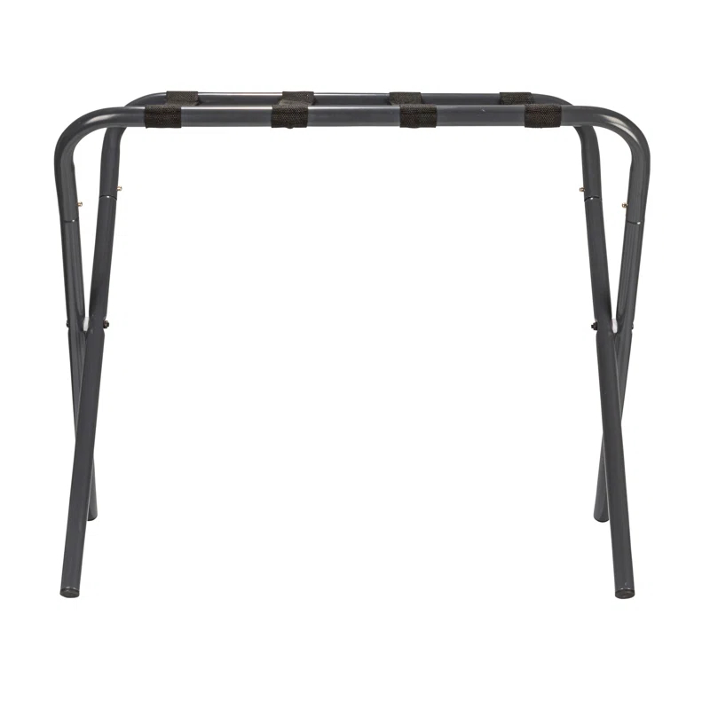Household Essentials Folding Metal Luggage Rack