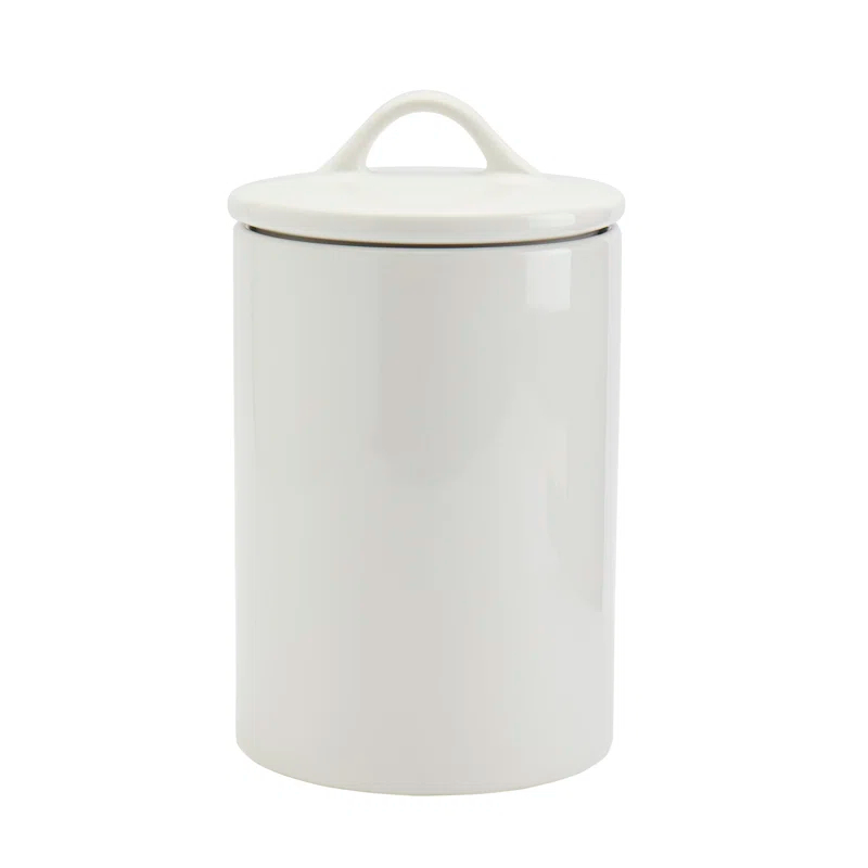 Denmark Denmark Tools for Cooks Stoneware Kitchen Canister White Bistro Collection