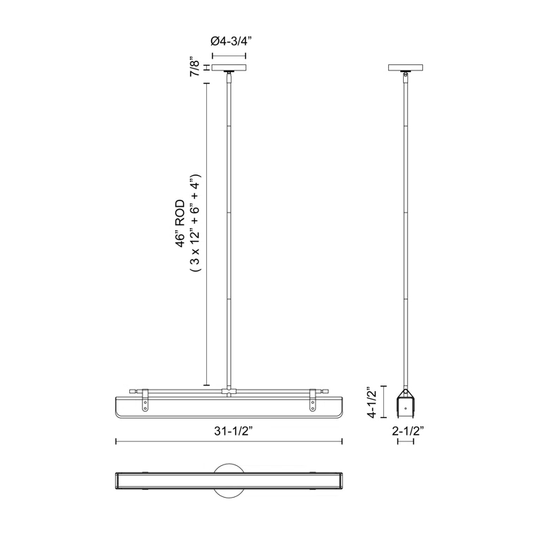 Alora Lighting 1 - Light LED Unique/Statement Pendant