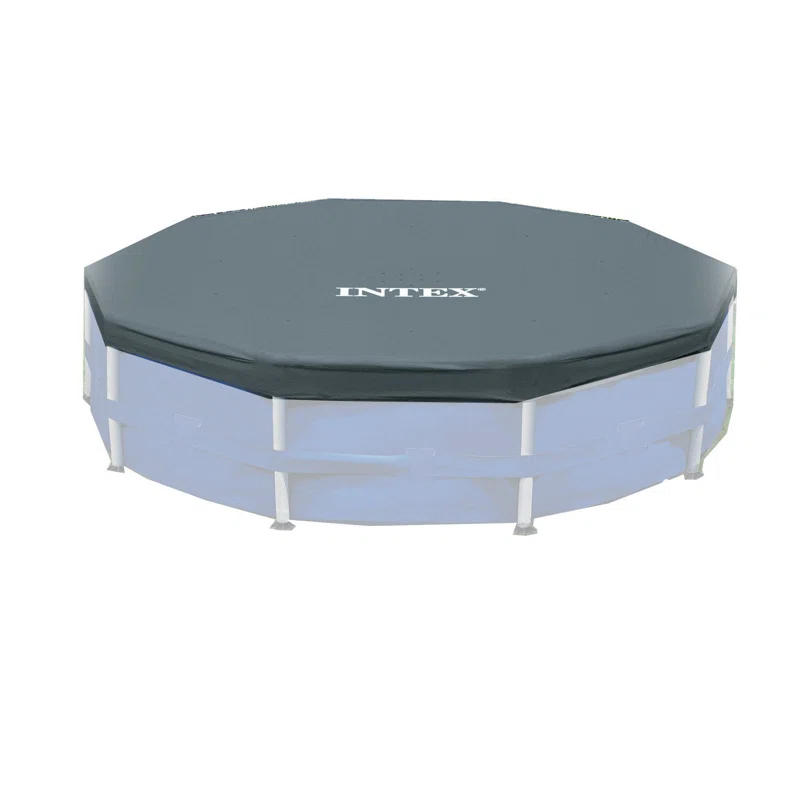 Intex Steel Round Frame Set Pool 30'' H x 144'' W x 144'' L