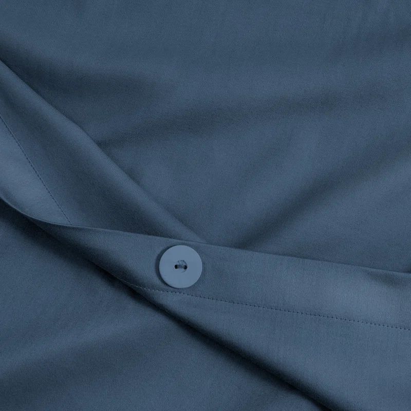 400 Thread Count Organic Cotton Sateen Duvet Cover Set
