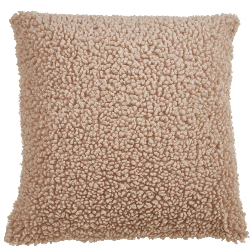 Wade Logan® Faux Fur Throw Pillow, Cover Only