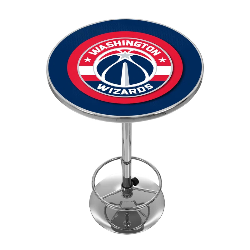 Trademark Global Round Metal Base Dining Table