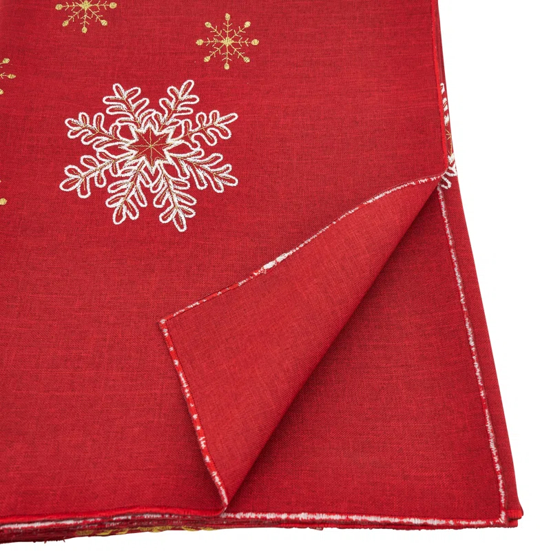The Holiday Aisle® Sermons Geometric Christmas Tablecloth