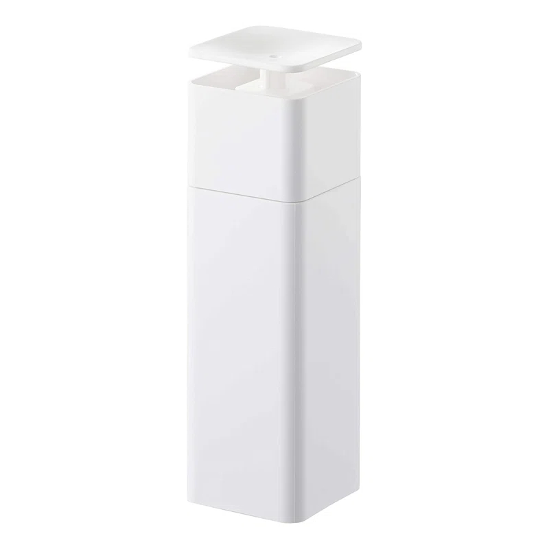 Yamazaki Home One Handed Dispenser, Plastic, 8.5 fluid oz.