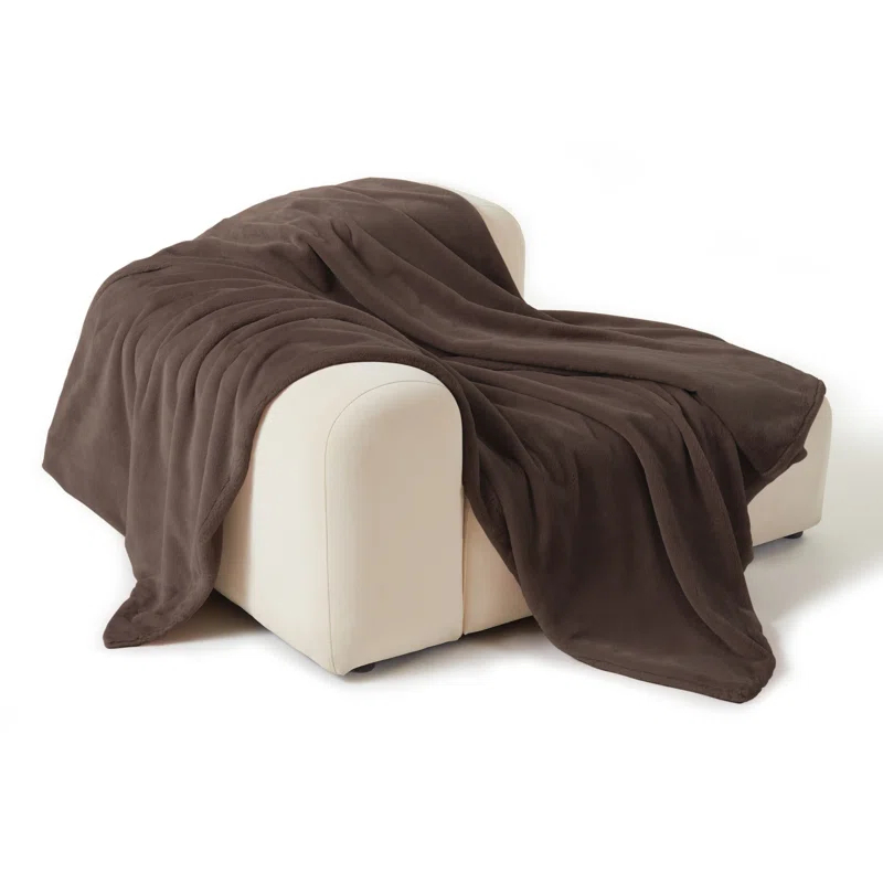 Allisandro Double-Sided Soft and Luxurious Faux Fur Throw Blanket