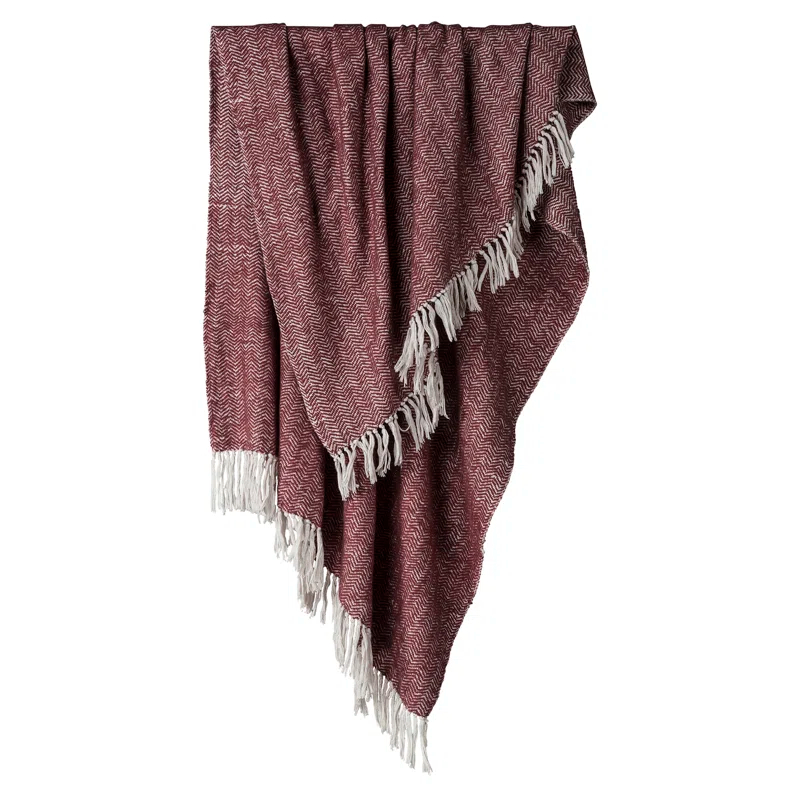 Rizzy Home Hand Woven Throw Blanket