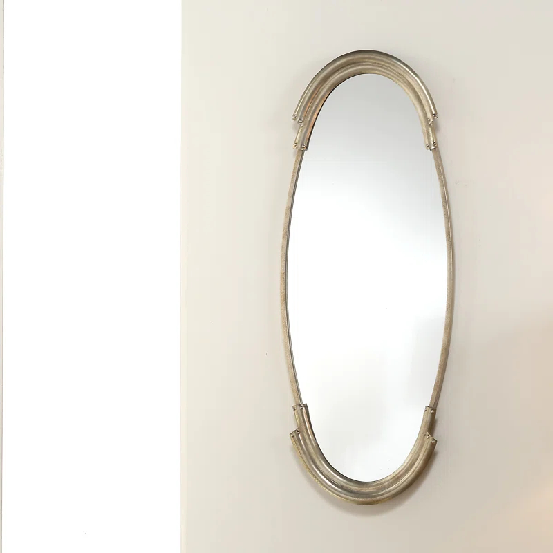 Jamie Young Company Margaux Metal Flat Wall Mirror
