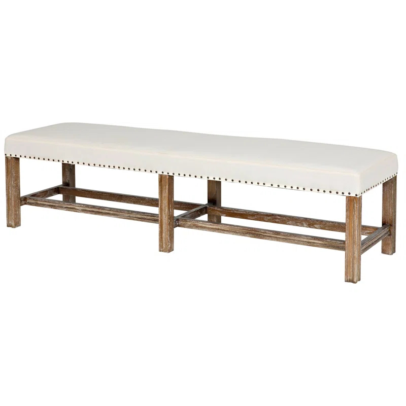Sweden Cotton Upholstered Bench