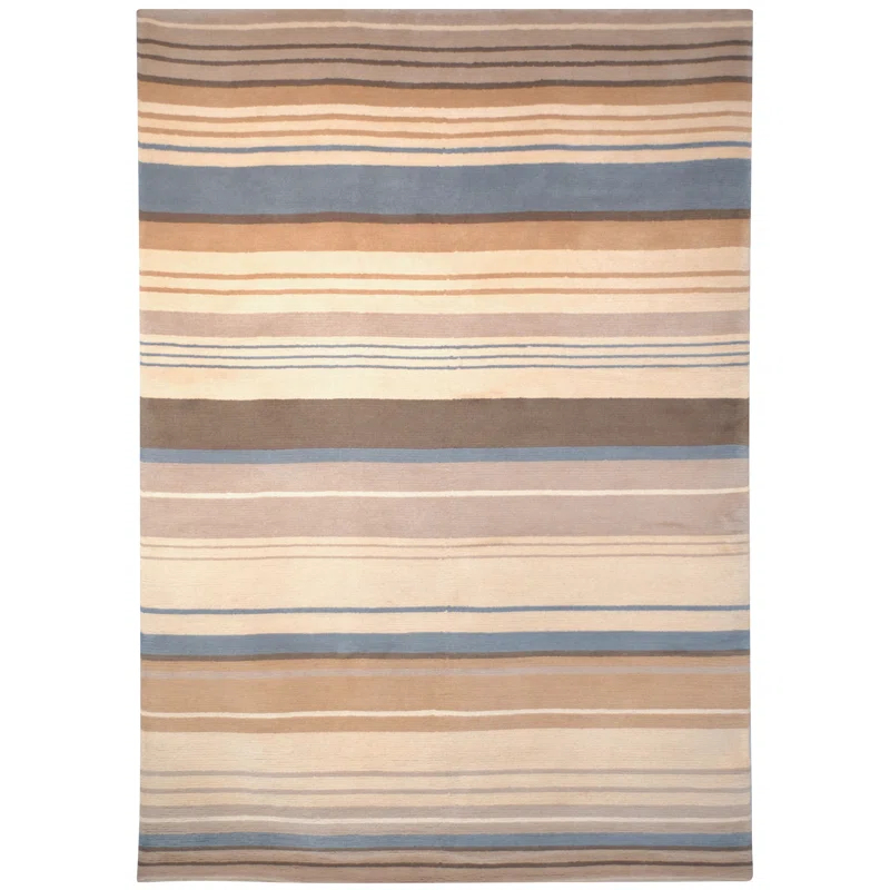 Safavieh Lexington Hand Tufted Wool Pile Striped Rug