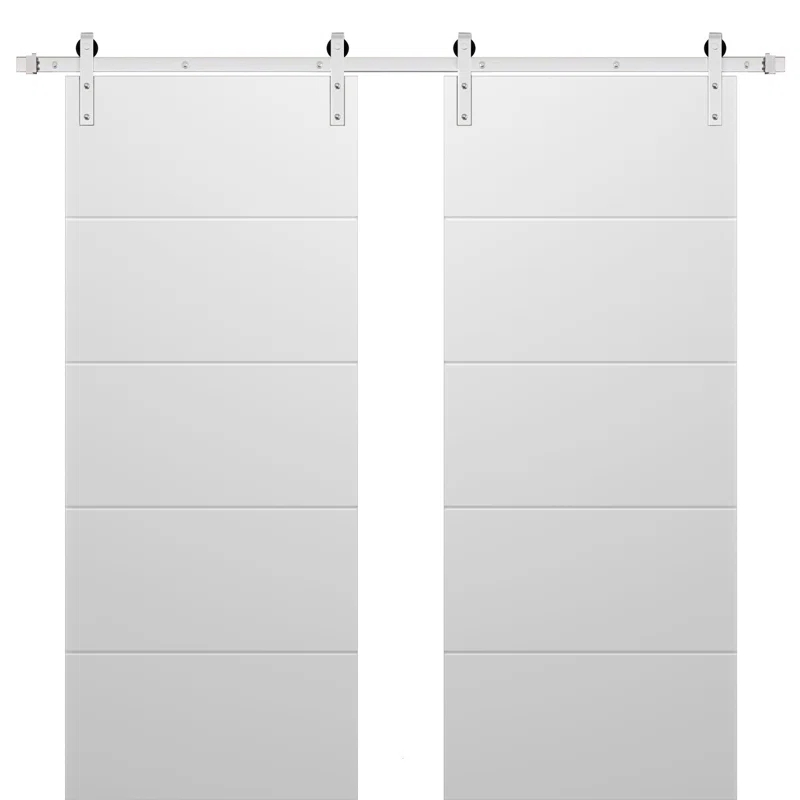 SARTODOORS Planum Flush Wood Barn Doors