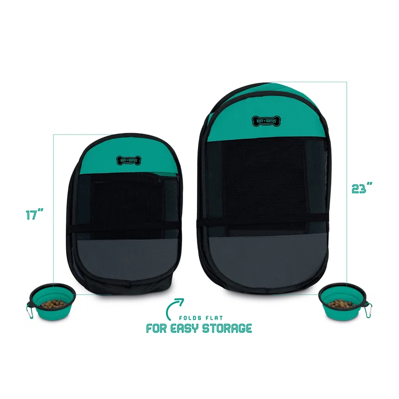 Ruff 'N Ruffus Fabric Exercise Pen With Door