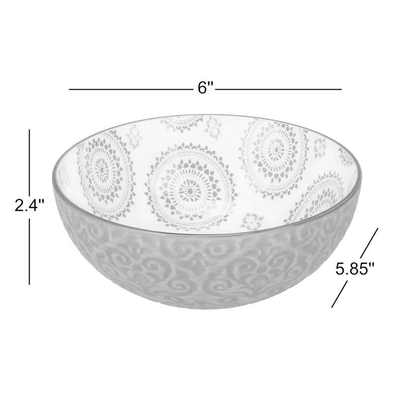 BIA Cordon Bleu BIA Cordon Bleu Ooh La La Sigrid 23 Ounce Bowls (Set of 4)