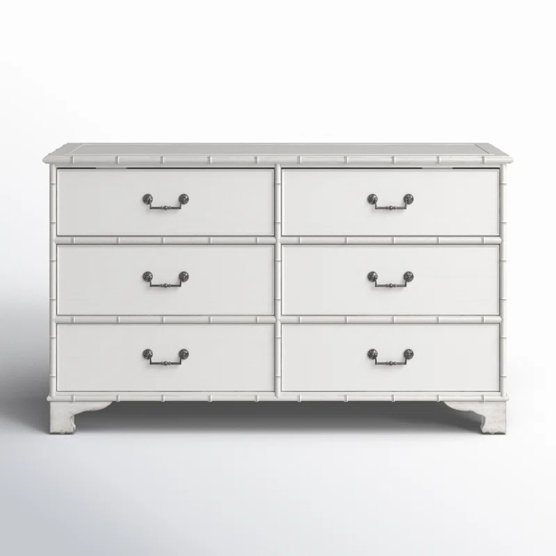 Hooker Furniture Charleston 64'' W 6 - Drawer Dresser
