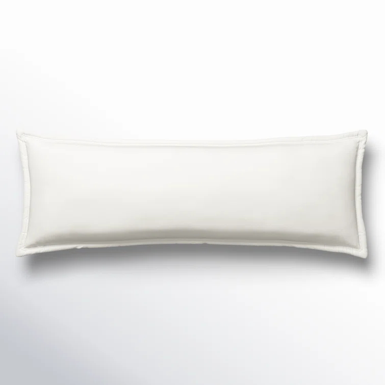 Stella Solid Faux Silk Velvet Romantic Western 14x42 inch Long Lumbar Pillow