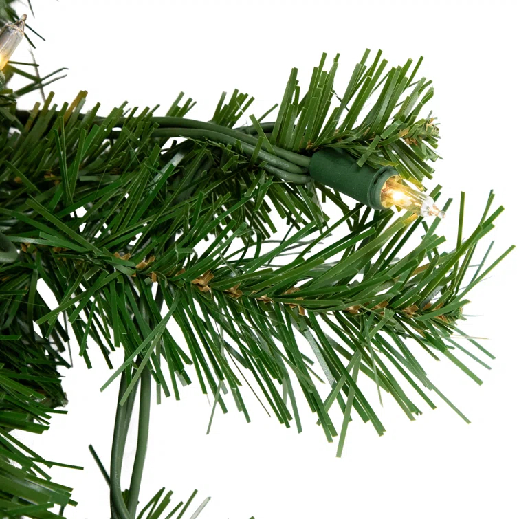 Northlight Seasonal Pre-Lit Dakota Red Pine Artificial Christmas Garland