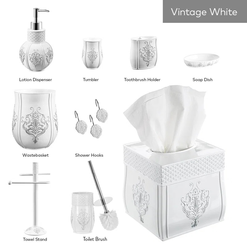 Creative Scents Vintage 2.25 Gallon Waste Basket