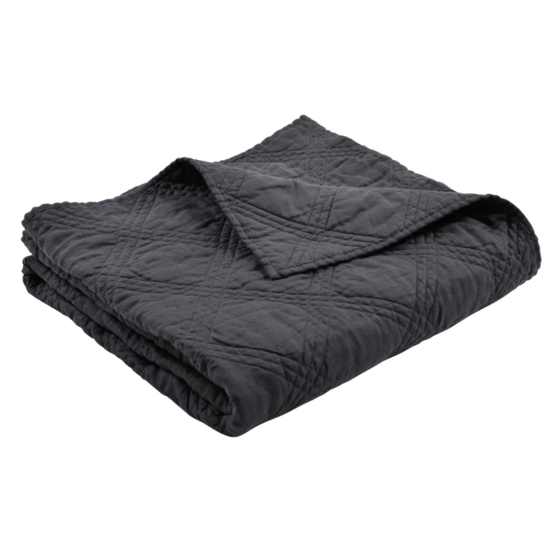 Levtex home Washed Linen Quilted Throw